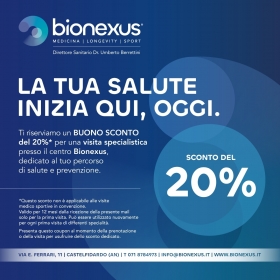 CONVENZIONE con BIONEXUS - www.fabiancona.it